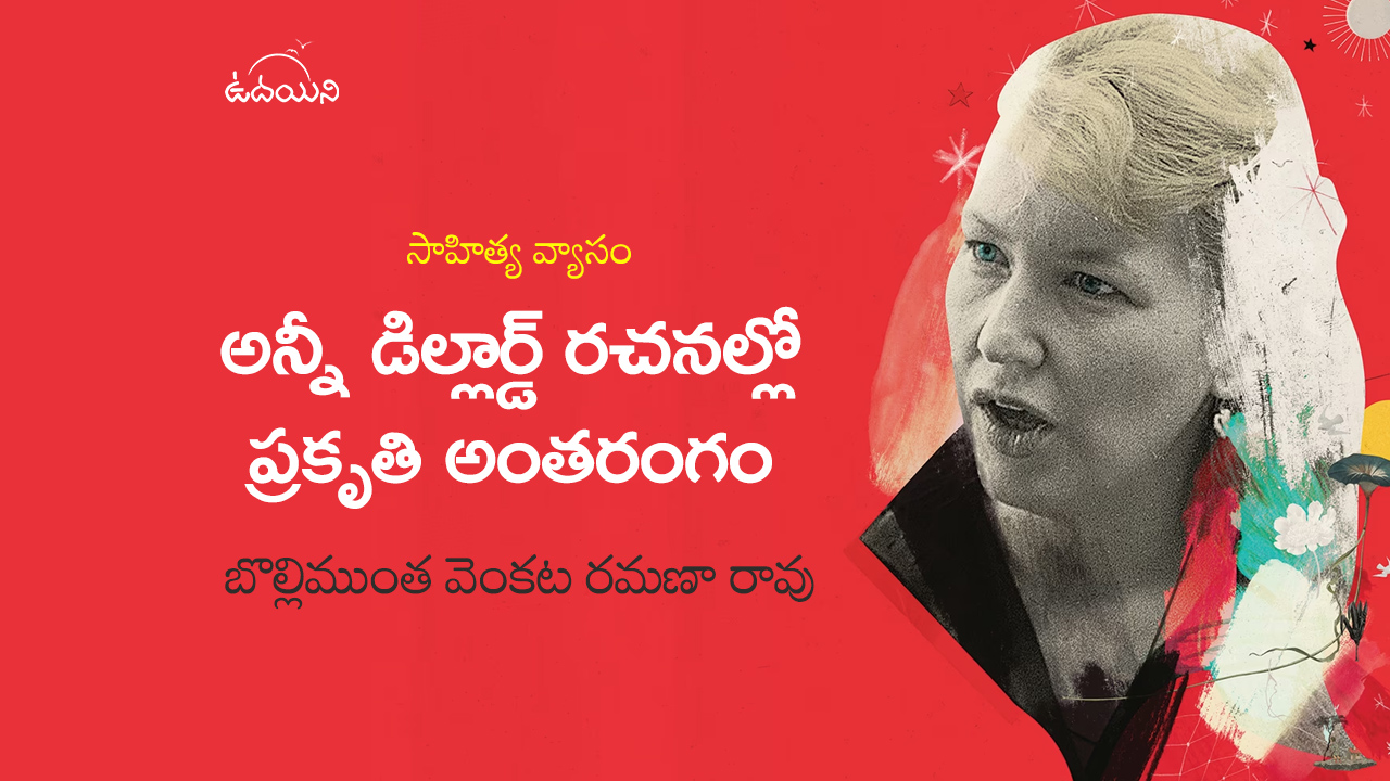 అన్నీ డిల్లార్డ్‌ రచనల్లో ప్రకృతి అంతరంగం